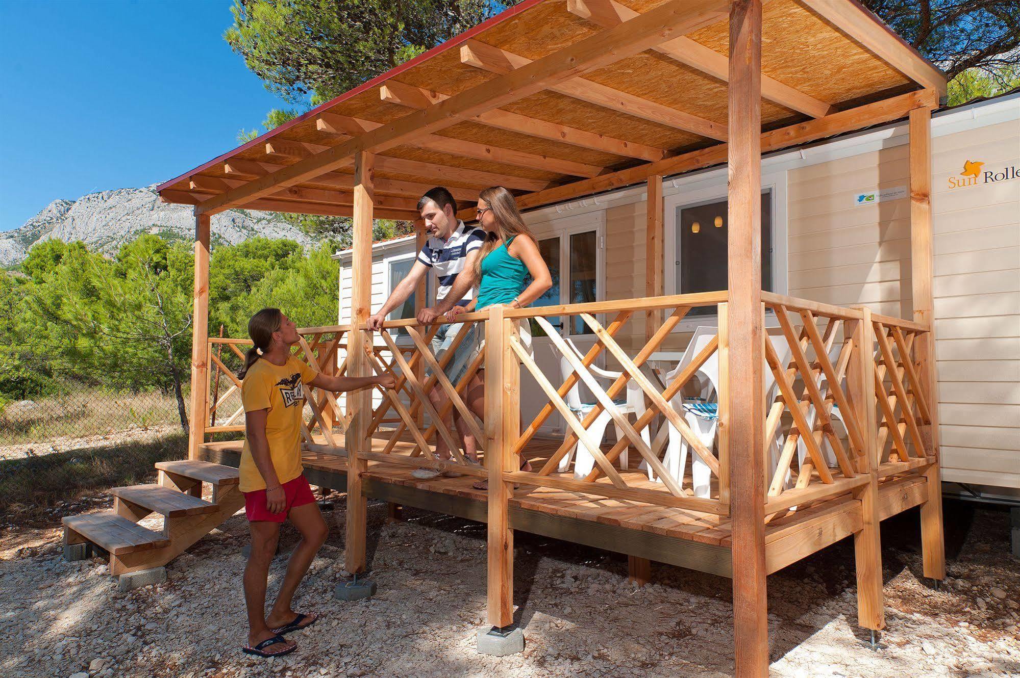 Mobile Homes Basko Polje Campground Baška Voda エクステリア 写真